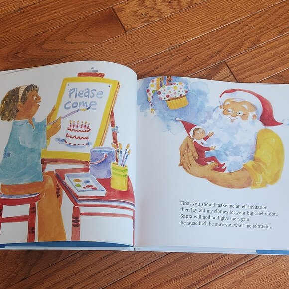 The Elf on the Shelf - A Birthday Traditon book - Picture 3 of 6